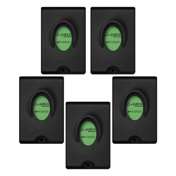 Beyondgreen Single-Pull Park Dog Waste Bag Dispenser, Black, 5PK 2016102-B - main