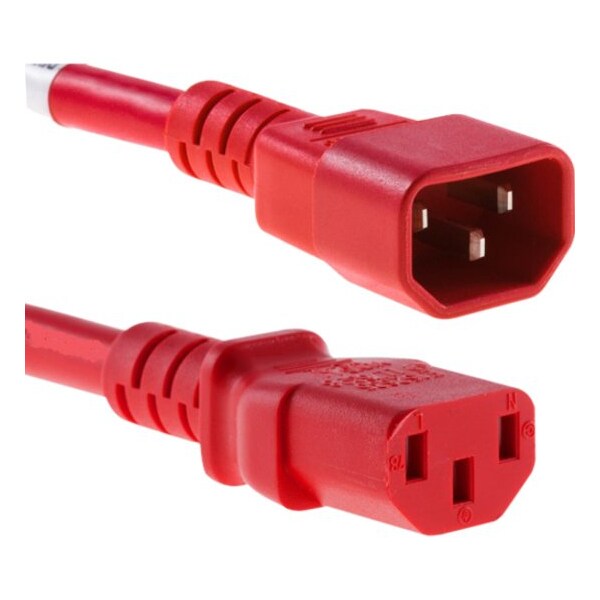 Unc Group POWER- CORD C13 TO C14 10AMP RE PWRC13C1405FRED - main