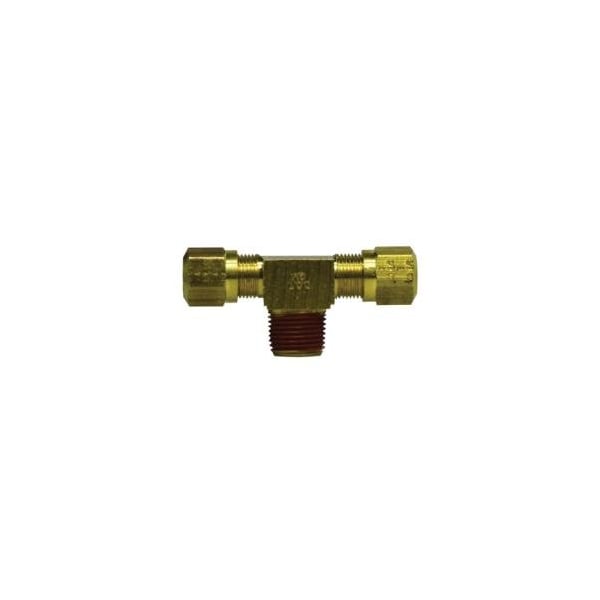 Midland Industries TEE BR 1/4IN TUBE OD 1/4IN TUBE OD 1/8IN 38136 - main