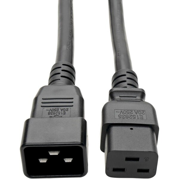 Eaton Tripp Lite Series Power Extension Cord/Splitter, 2 x C19 to C20 Y Splitter - Heavy-Duty, 20A, P036-006-2C19 - main