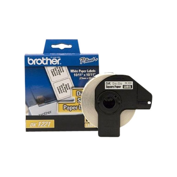 Brother Label, Black/White, Labels/Roll: 1000 DK1221 - main