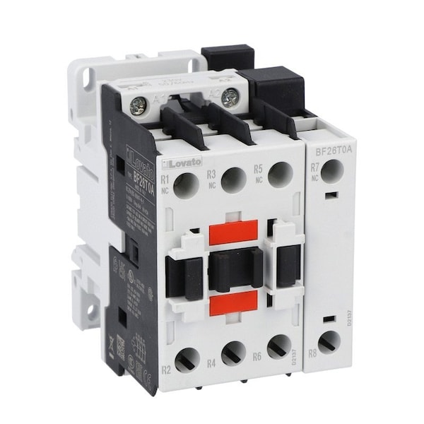 Lovato Four-Pole Contactor, 45A Ac Coil 60Hz, 120Vac, 4Nc BF26T0A12060 - main