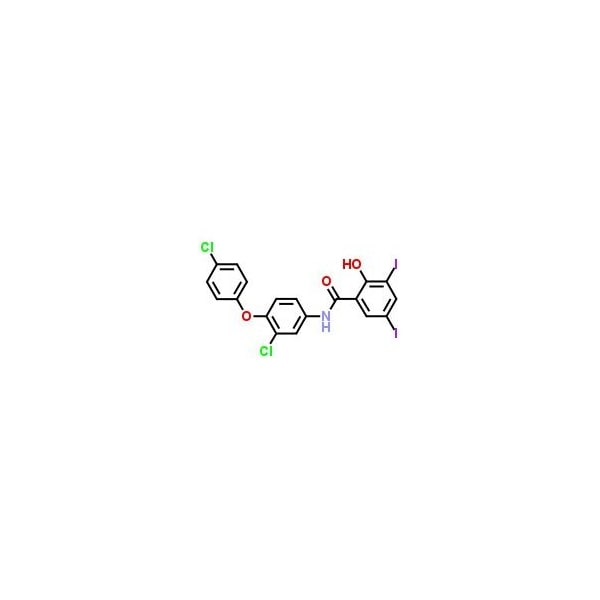Ak Scientific Rafoxanide (100mg), CAS 22662-39-1 I010-100mg - main