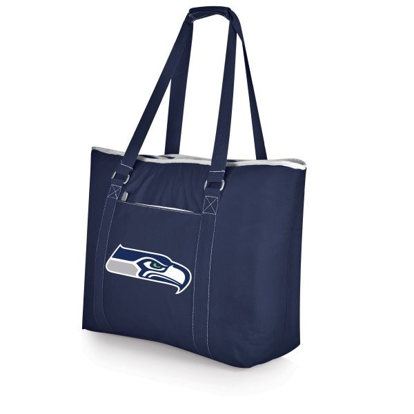 Picnic Time Family Of Brands Seattle Seahawks - Tahoe XL Cooler Tote Bag, (Navy Blue) 598-00-138-284-2 - main