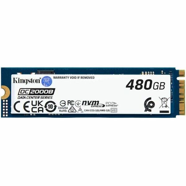 Kingston 480G DC2000B PCIE 4.0 M.2 2280 ENTERPRISE SSD SEDC2000BM8/480G - main