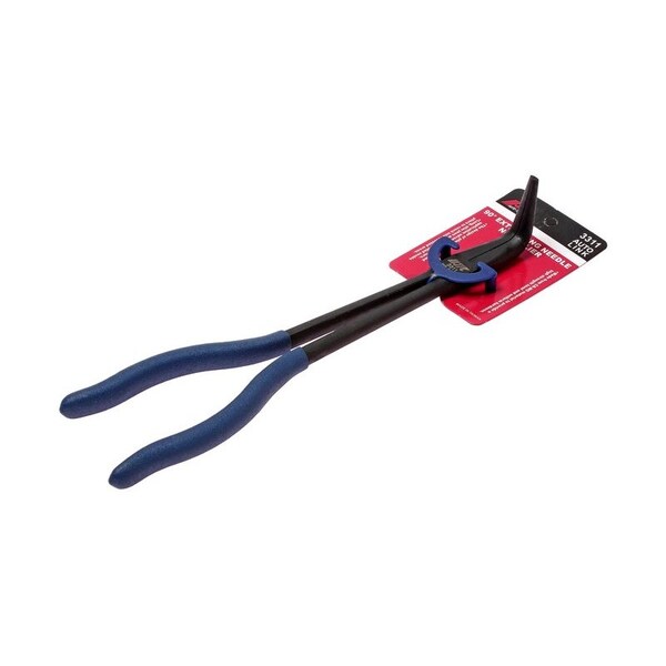 Jtc Auto Tools 90Deg. extra long reach needle nose pliers, chrome molybdenum steel 3311 - main
