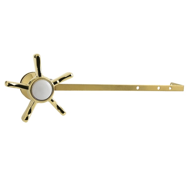 Kingston Brass Universal Front or Side Mount Toilet Tank Lever, Polished Brass KTNXD2 - main