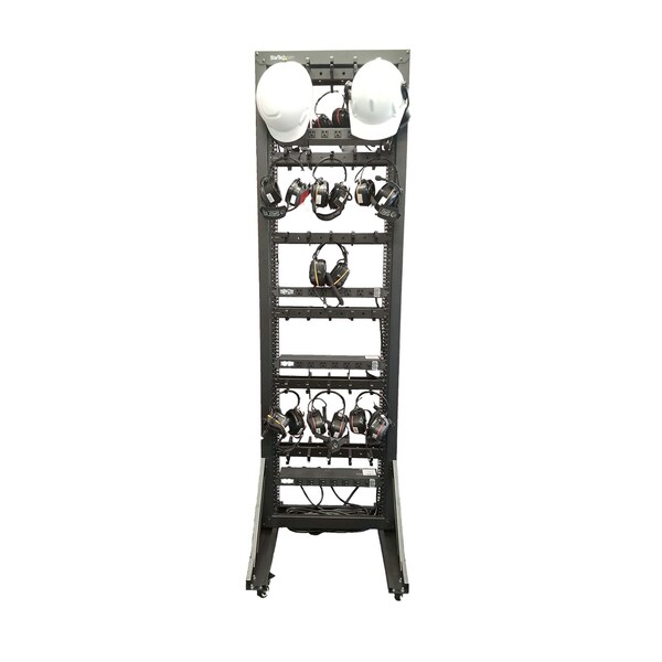 Sensear Charging Rack with North America 45 Point AC Distribution SCHARG45-01 - main