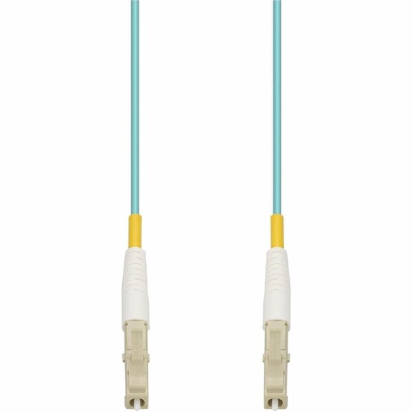 Add-On Addon 3M Lc (Male) To Lc (Male) Straight Aqua Om4 Duplex Fiber Ofnr ADD-LC-LC-3MS5OM4 - main