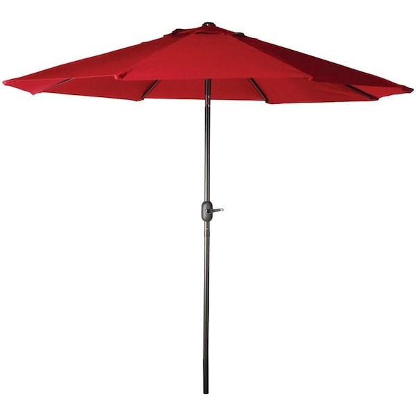 Seasonal Trends Crank Umbrella, 929 in H, 1079 in W Canopy, 1079 in L Canopy, Round Canopy, Steel Frame 60034 - main