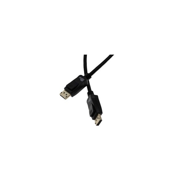 Cable Wholesale DisplayPort v1.4 Video Cable, 32.4Gbit/s Data Rate, 8k at 60Hz/4k at 120Hz, DisplayPort Male, 10ft 10H1-70110 - main