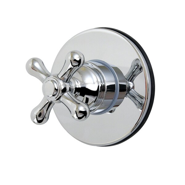 Kingston Brass Single-Handle Six-Way Diverter Valve with Round Trim Kit, Polished Chrome KS4031AX - main