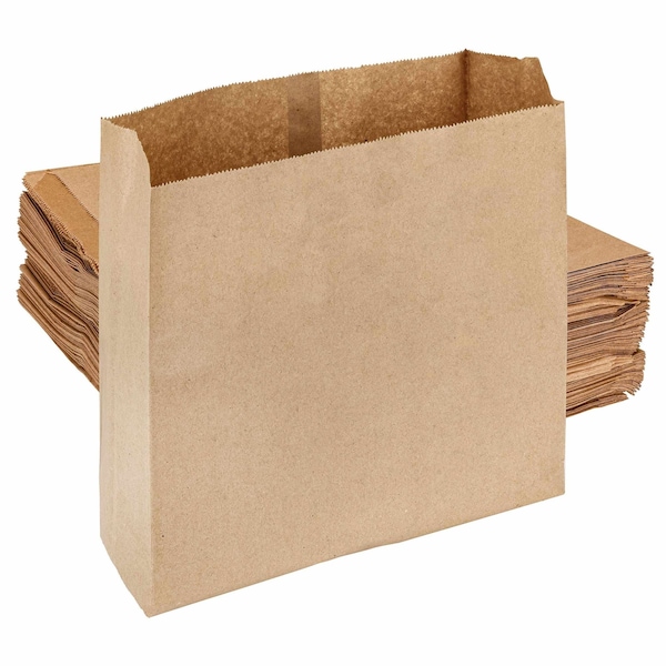 Hospeco Kraft Waxed Paper Receptacle Liner, Brown, 9x10x3 - Case of 250 HS-6141 - main