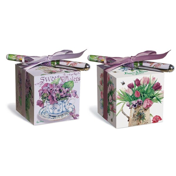 Surprise Floral Affection 2 Paper Block Pen Sets SU1372438 - main