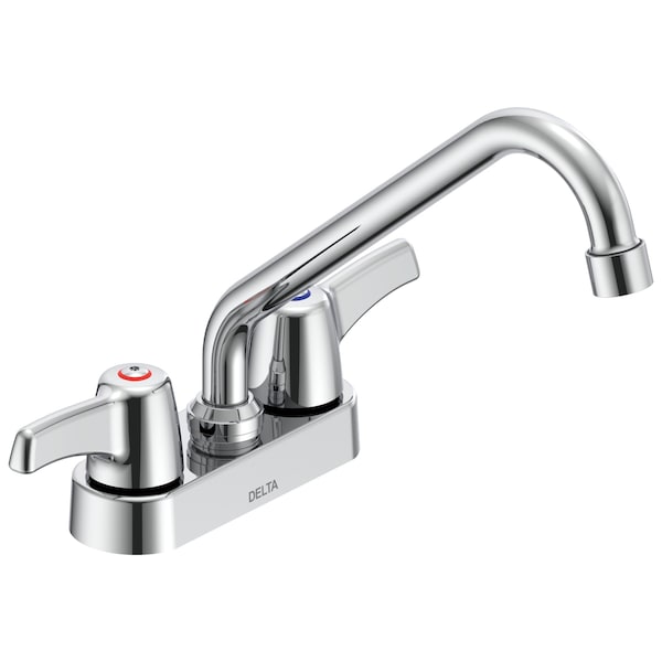 Delta Commercial 27C4 / 27C5 / 27C6 Two Handle 4 In Deck-Mount Faucet In Chrome 27C4233 - main
