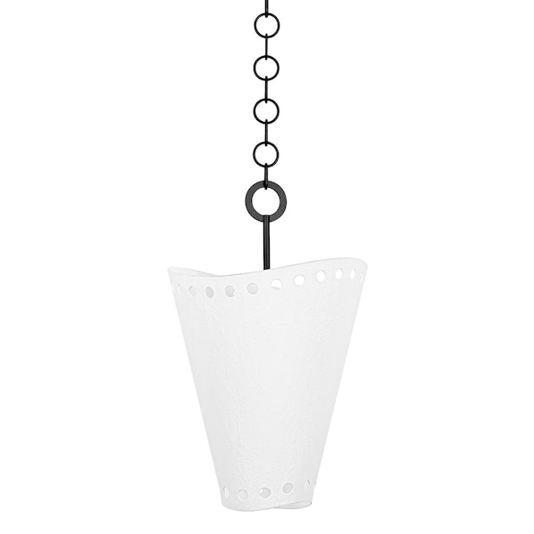 Troy Lighting Visalia 1 Light Pendant 14.25 In. Forged Iron F3514-FOR/GSW - main