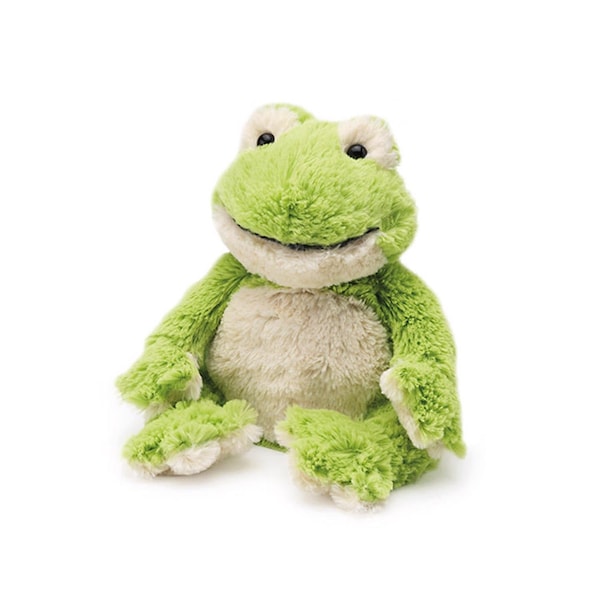 Warmies Frog Stuffed Animal Green/White CP-FRO-1 - main