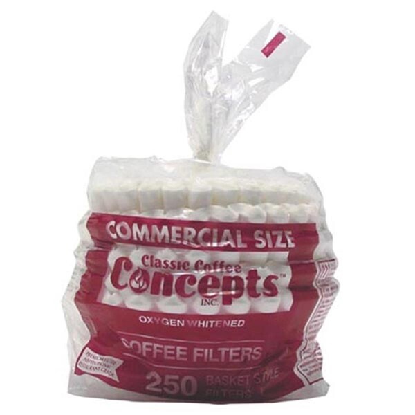 Classic Concepts 12 Cup Paper Coffee Filter, 250 ct., Commercial CL451846 - main