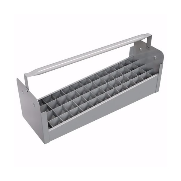 Jones Stephens Steel Nipple Caddy Tray, 1-1/2in Size, 30 pc Capacity (19-1/2in x 6-1/2in x 6-1/2in) N70024 - main