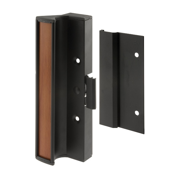 Primeline Tools Sliding Door Handle Set, Black Aluminum (1 Set) MP1073 - main