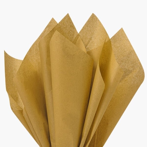 Nashville Wraps Antique Gold Color Tissue Paper, 20x30", 480PK CT3AG - main