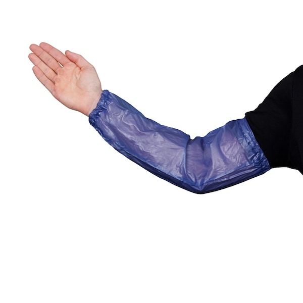 Vguard Sleeves, 18 in Length, 5.0 mil Thick, Blue, 72 PK B66O20 - main