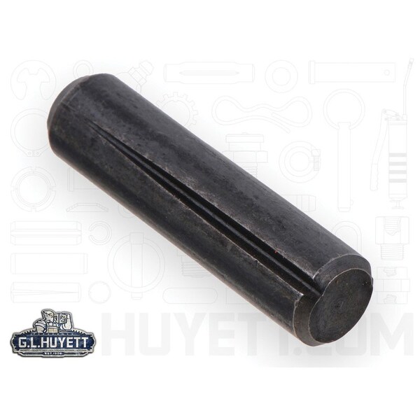 Huyett Type A Grooved Pin, Alloy Steel, 0.312 in Dia x 0.310 in Small End Dia x 1.250 in Length GPA-0312-1250-A - main