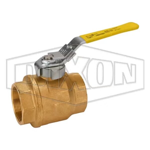 Dixon FBLV Imported Ball Valve, FNPT End Style, Brass Body, Full Port, PTFE Seat/Seal/Thrust Washer Softgo FBVL200 - main