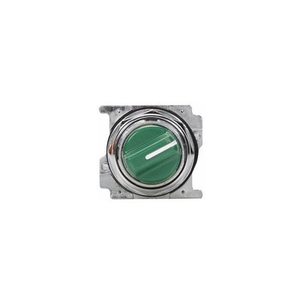 Eaton 30.5 MM, 1NO-1NC, NEMA 3/3R/4/4X/12/13, Green Knob, Left-Right 60D, 2-Position, Heavy Duty, 10250T20KG - main