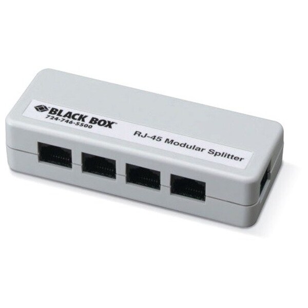 Black Box Rj-45 Modular Splitter, 5-Position, 8 X FM800-R2 - main