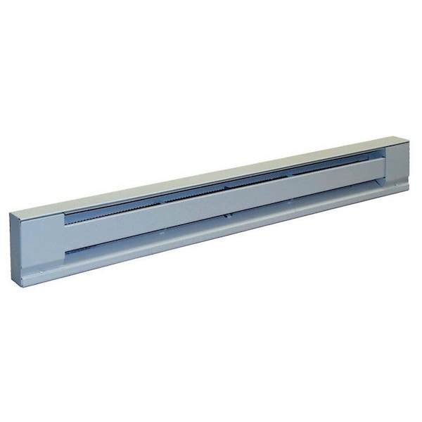 Tpi 2900S Series Baseboard Heater, 4236 A, 208240 V, 34132550 Btuhr BTU, Ivory H2910-048S - main