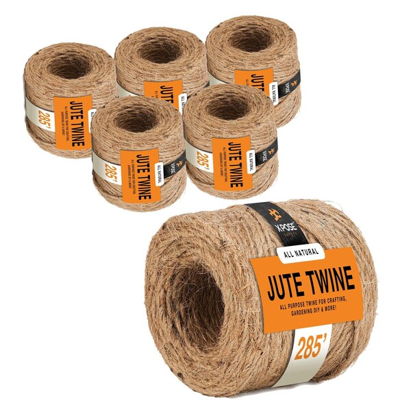 Xpose Safety 1 Ply Jute Twine 285 ft, 6PK 1PJT-285-6-X-S - main