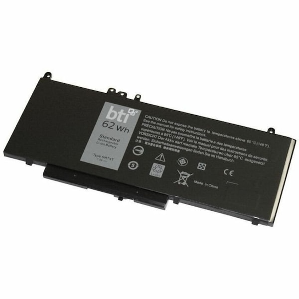 Battery Technology BTI 4-CELL 7.6V LI-ION NOTEBOOK BATTERY FOR DELL LATITUDE E5470, E5 451-BBUN-BTI - main