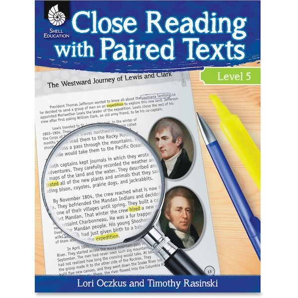 Shell Education Close Reading with Paired Texts Level 5 51361 - main