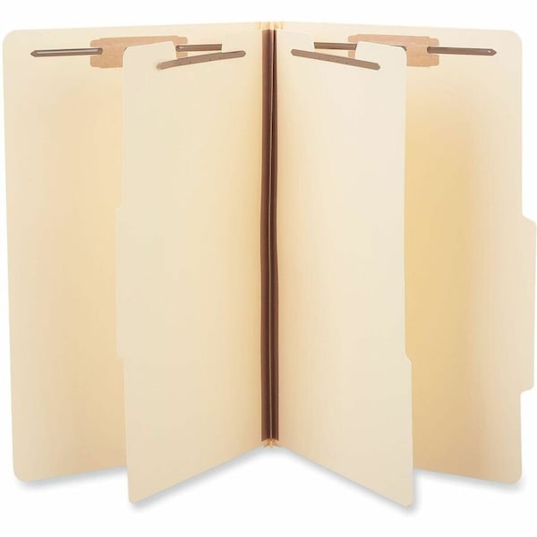 Universal Universal Manila Classification Folders, Legal, Six-Section, 15/Box UNV10310*** - main