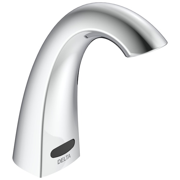 Delta Commercial 590T Deckmount Electronic Hi-Rise Faucet, Hardwire, 1.5Gpm In Chrome 590TF0120 - main