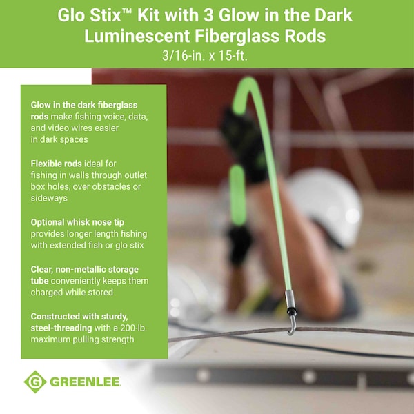 Greenlee 540-15 Glo Stix 15"