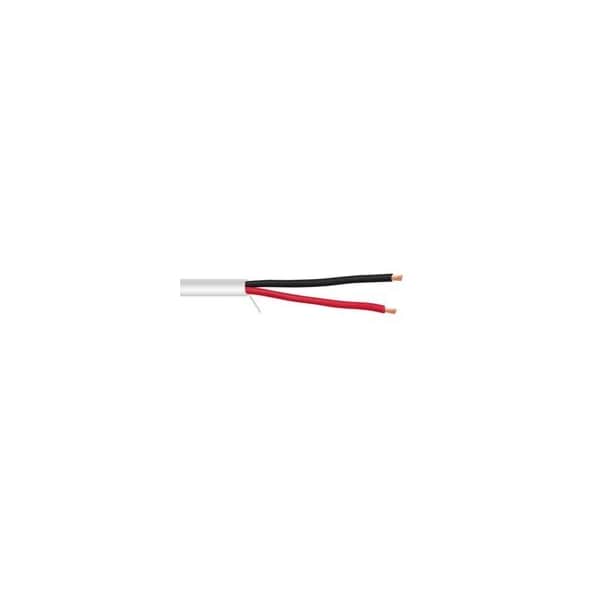 Cable Wholesale Plenum Security Cable, White, 18/2 (18 AWG 2 Conductor), Stranded, CMP, Pullbox, 500 foot 11K5-02912SF - main