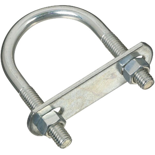 National Hardware 3/8''x195''x3.5'' Zinc Round U Bolt N222-190 - main