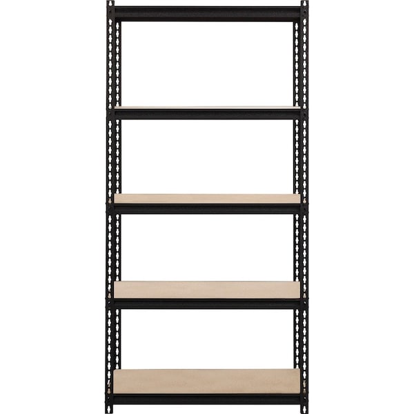 Lorell 2,300 lb Capacity Riveted Steel Shelving Recycled 59697 - main