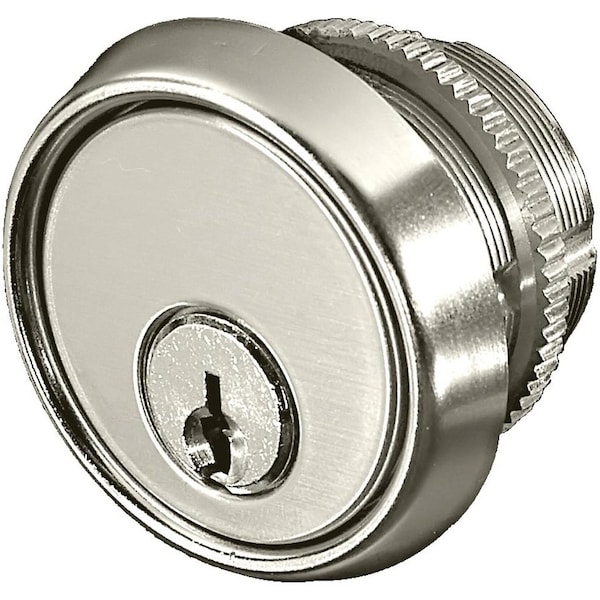 Securitron Mortise Cylinder, Stainless Steel, Satin Stainless, For Use With: Mfr. No. MK Includes: (2) Keys MKC - main