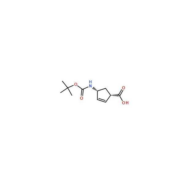 Ak Scientific (-)-(1S, 4R)-N-boc-4-Aminocyclopent-2-enecarboxylic acid (5g), CAS 151907-79-8 Y6710-5g - main