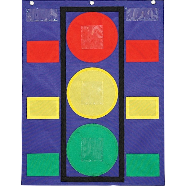 Carson Dellosa Stoplight Pocket Chart 158024 - main