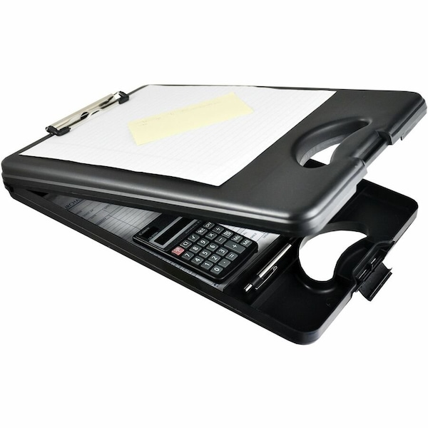 Zoro Select 8-1/2" x 11" Storage Clipboard 1/2", Black 00533 - main