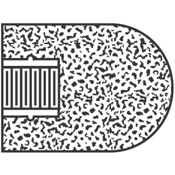 Tool Time 2 Inchx3 Inchx5811 57A24R Round Tip Plug Type 1 TO450912 - main