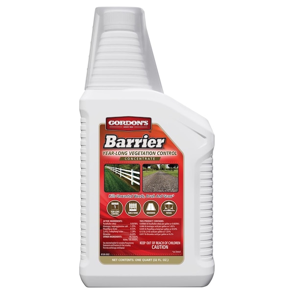Gordons Barrier Brush/Grass/Weed Herbicide Concentrate 1 qt 8121082 - main
