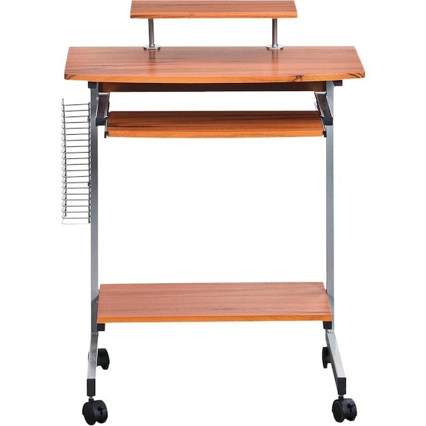 Techni Mobili Computer Desk, 20 in D X 35-1/2 in H, 28 in W X Graphite RTA-2018-GPH06 - main