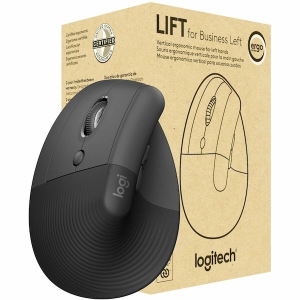 Logitech Lift for Business Left (Graphite) 910006492 - main
