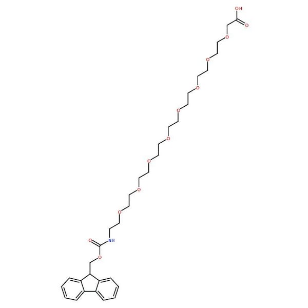 Ak Scientific Fmoc-NH-PEG8-CH2COOH (100mg), CAS 868594-52-9 0367AP-100mg - main