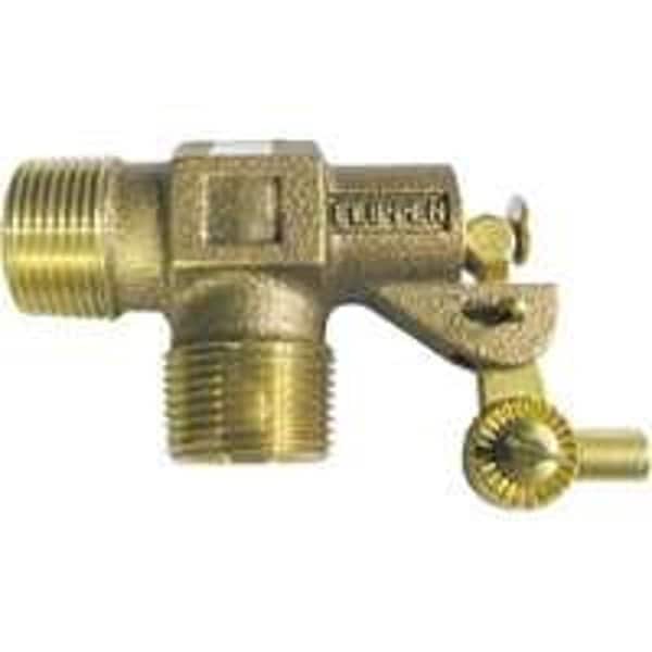 Watts ST1000 Mechanical Float Valve, 1 in, FNPT, 1/4-20 Rod, 1 in L Rod, Bronze Body 0953271 - main